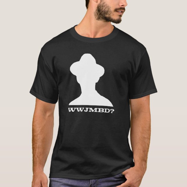 WWJMBD vad skulle John Moses browningpistol, gör? T-shirt (Framsida)