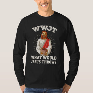 WWJT Vad skulle Jesus kasta rolig krukmakeri T Shirt