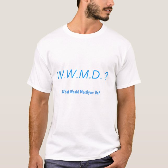 WWMD #1 T SHIRT (Framsida)