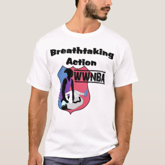 WWNBA Kvinnors Nationella Basketbollförbund T Shirt