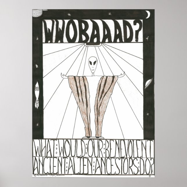 WWOBAAD? Poster (Framsidan)