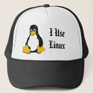 www.alinuxworld.com I Använda Linux hat Truckerkeps
