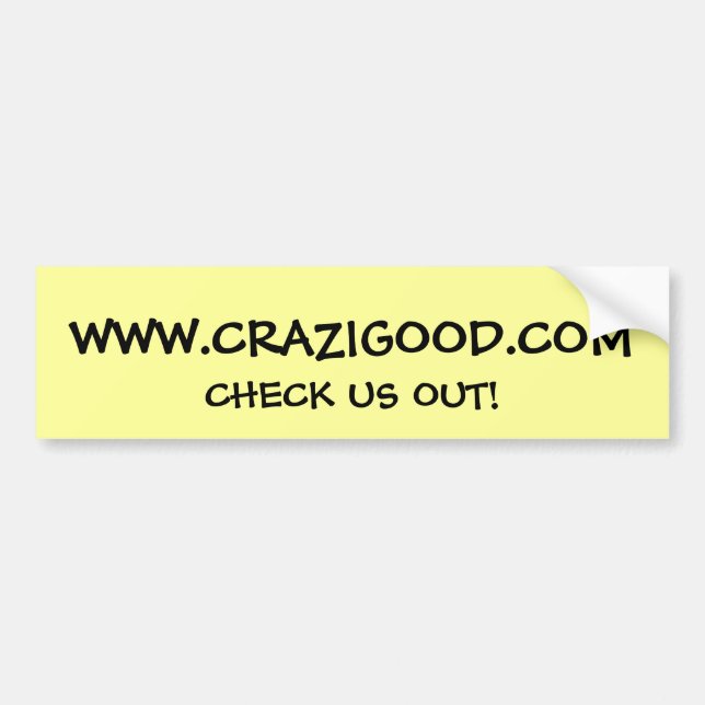 WWW.CRAZIGOOD.COM KONTROLL US UT! BILDEKAL (Framsidan)