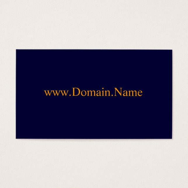 www.Domain.Name Visitkort (Framsidan)