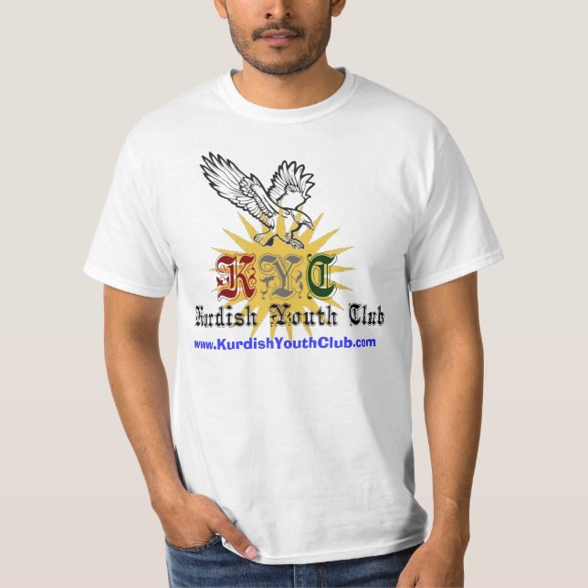 www.KurdishYouthClub… T Shirt (Framsida)