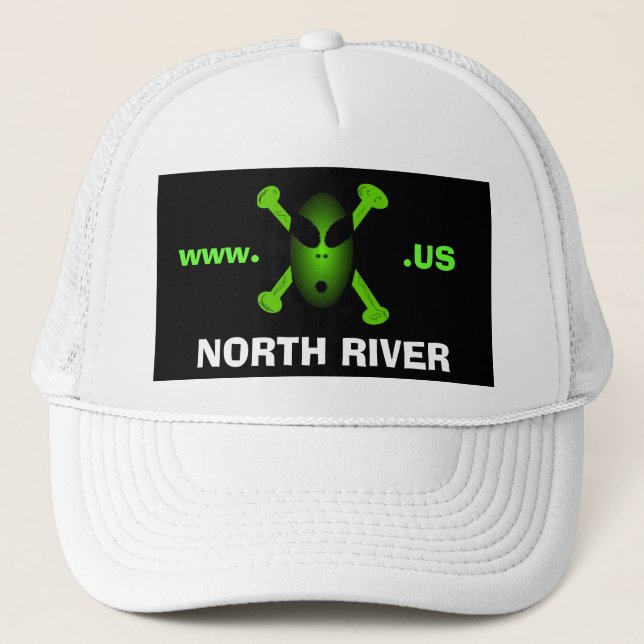 www.NORTHRIVER.us hatt Truckerkeps (Framsida)