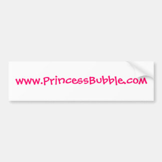 www.PrincessBubble.com Bildekal