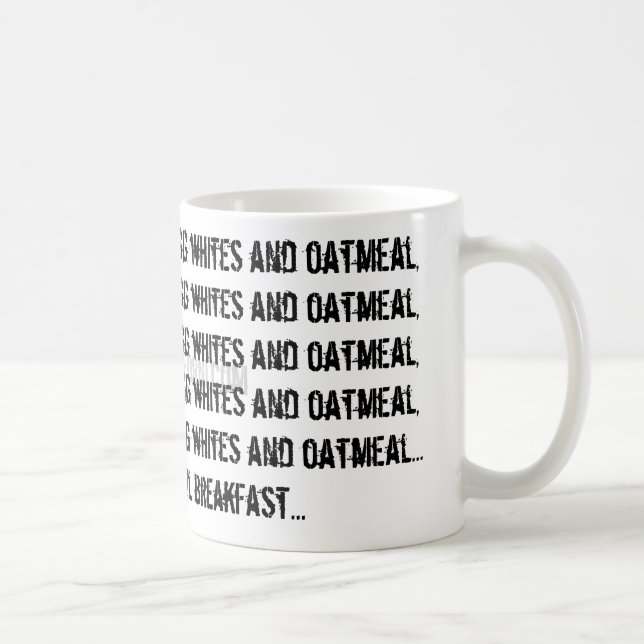www.tiffanyforni.com, äggvitar och oatmeal, e… kaffemugg (Höger)