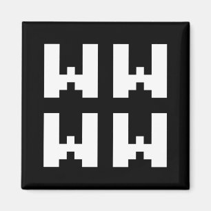 WWWW LOL Japansk internetslang Magnet