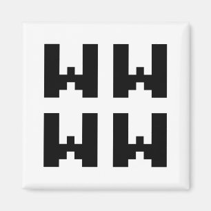 WWWW LOL Japanskt Internet Slang Magnet