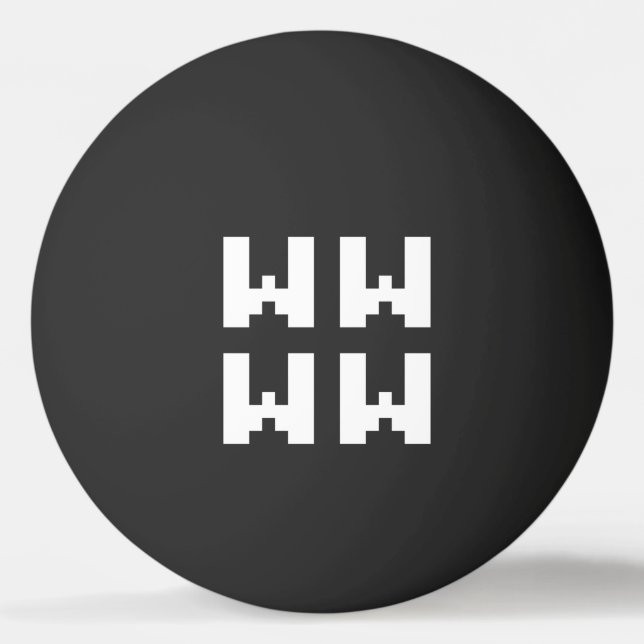 WWWW | LOL Japanskt Internet Slang Ping Pong Boll (Framsidan)