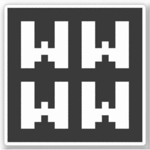 WWWW LOL Japanskt Internet Slang Sticker Klistermärken