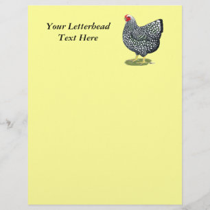 Wyandotte: Silver-laced Hen