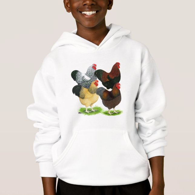 Wyandotte:  Tuppsortiment T Shirt (Framsida)