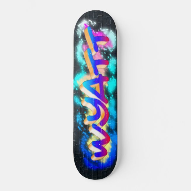 WYATT Customized Graffiti Skateboard (Framsida)