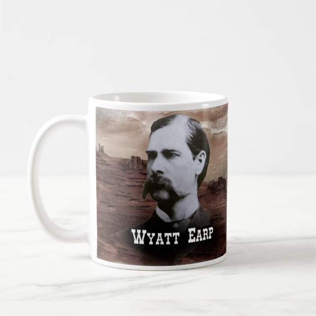 Wyatt Earp historisk mugg (Vänster)