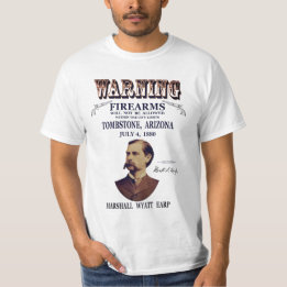 Wyatt Earp ⚖️ Lawman Marshall Old Gravsten T Shirt