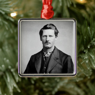 Wyatt Earp: Sheriff, revolverman, saloonägare Julgransprydnad Metall