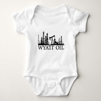 Wyatt olja (den svart logotypen) tee shirt