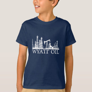 Wyatt olja/vitlogotyp t-shirt