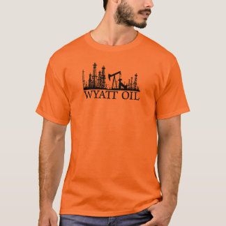 Wyatt olje-/svart logotyp t-shirt