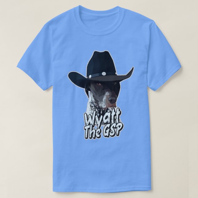 Wyatt Tyska kortfristig inom GSP T Shirt (Design framsida)