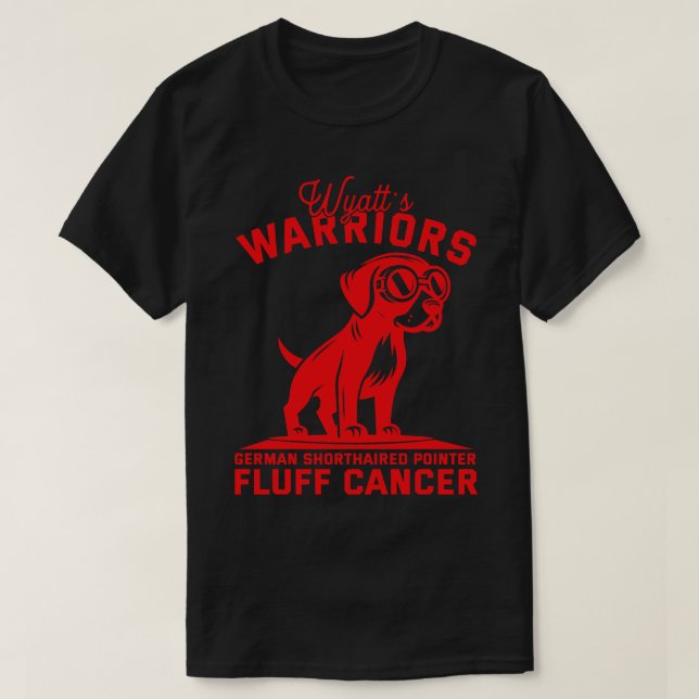 Wyatts Warriors GSP Fluff 1 T Shirt (Design framsida)