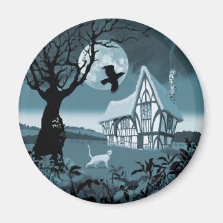 Wychetts Magnet-Cottage Magnet