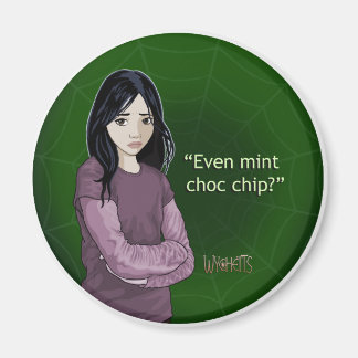 Wychetts Magnet-Mint Choc Chip Magnet