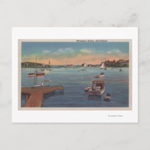 Wychmere Harbour Scene Vykort