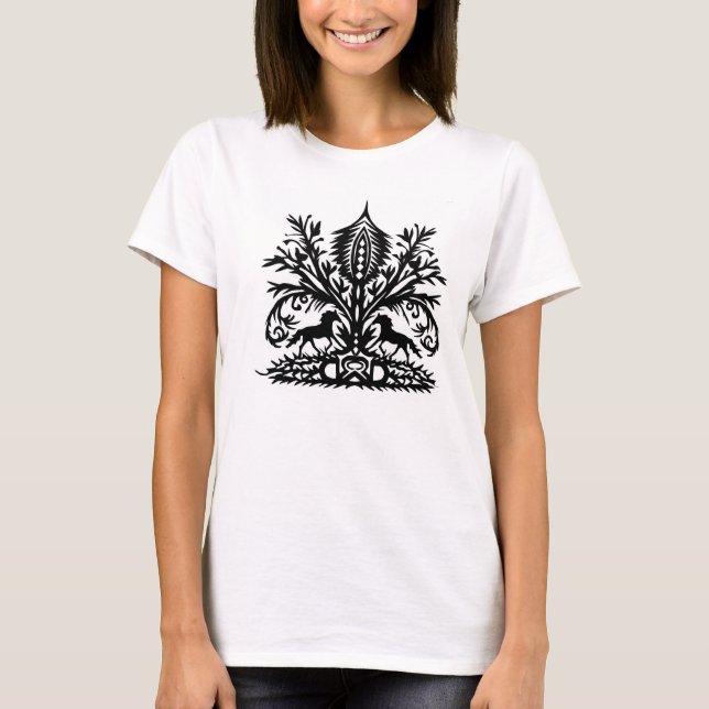 Wycinanki T Shirt (Framsida)