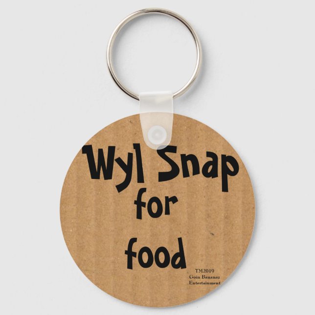 Wyl Snap for Food Nyckelring (Framsida)