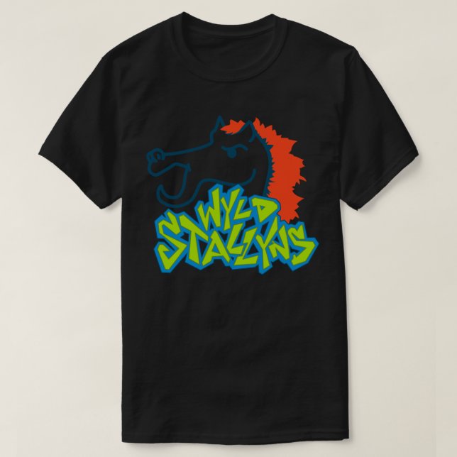Wyld Stallyns 80s Graffiti Stil Classic T-Shirt (Design framsida)