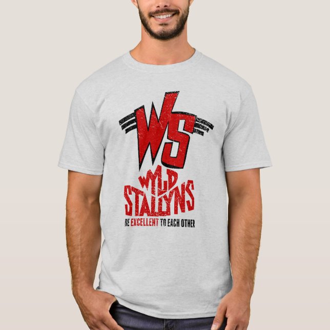 Wyld Stallyns T Shirt (Framsida)