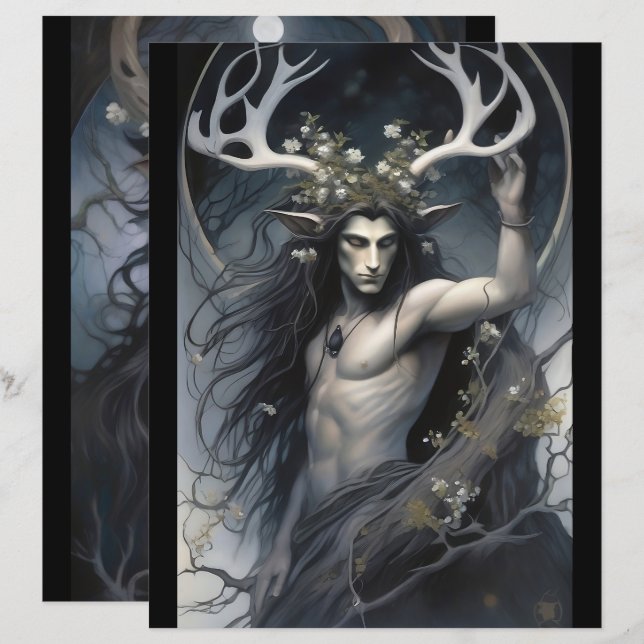 Wyldwood Faun 2 - dubbeltryck (Fram/baksida)