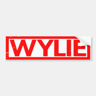 Wylie Frimärke Bildekal