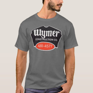Wymer Construction Throwback Logotyp AXI T Shirt