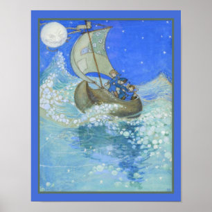 Wynken Blynken och Nod 1908 Poster