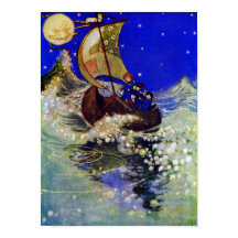 Wynken Blynken och Nod Pogany Fine Art