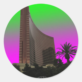 Wynn Las Vegas-dekalett Runt Klistermärke