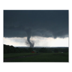 Wynnewood, OK EF4 Tornado Foto Skriv ut
