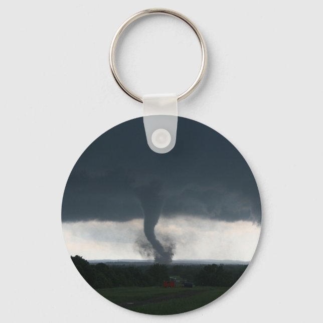 Wynnewood, OK EF4 Tornado Keychain Nyckelring (Framsida)