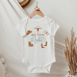 WYNONA Boho Terracotta 1st Rodeo Cowboy Land T Shirt