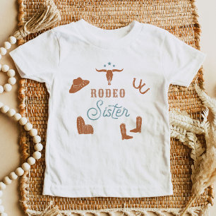 WYNONA Boho Terracotta Cowgirl Rodeo Sister T Shirt