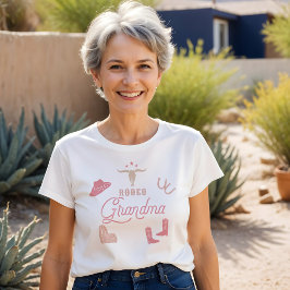 WYNONA  Rosa Cowgirl Rodeo Grandma T Shirt