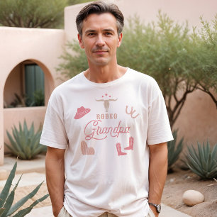 WYNONA  Rosa Cowgirl Rodeo Grandpa T Shirt