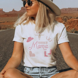 WYNONA  Rosa Cowgirl Rodeo Mamma T Shirt