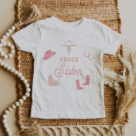 WYNONA  Rosa Cowgirl Rodeo Sister T-Shirt