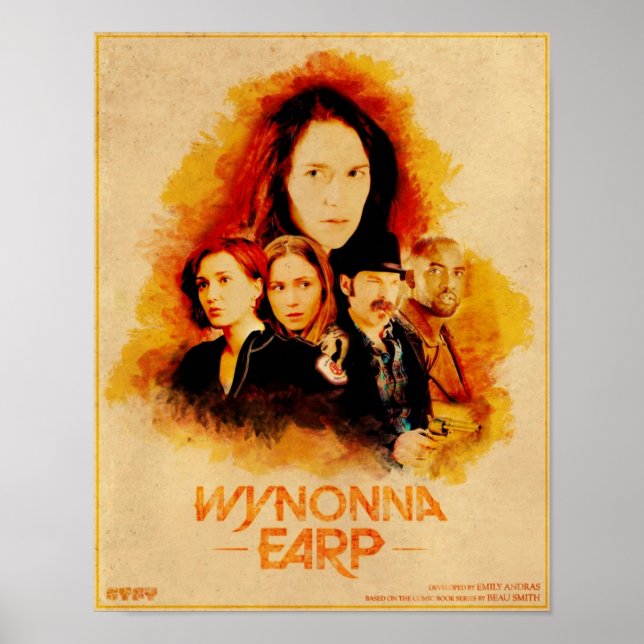 Wynonna Earp Westerna Stil Cast 2 Poster (Framsidan)