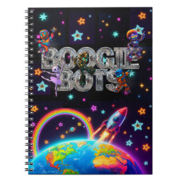 WYNOT Varumärkeshop: Boogie Bots Anteckningsbok